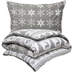 4Home Christmas Time flanel ágyneműhuzat