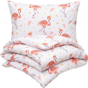 4Home Flamingo pamut ágyneműhuzat kiságyba