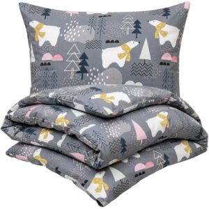 4Home Nordic Bear flanel ágyneműhuzat
