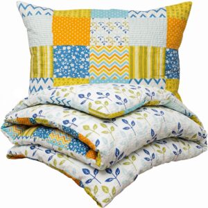 4Home Patchwork blue Krep ágyneműhuzat