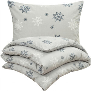 4Home Snow Romance Flanel ágyneműhuzat