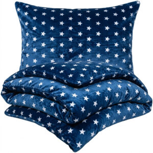 4Home Stars mikroflanel ágyneműhuzat kék