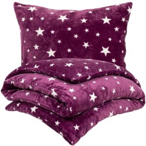 4Home Stars violet mikroszálas ágyneműhuzat