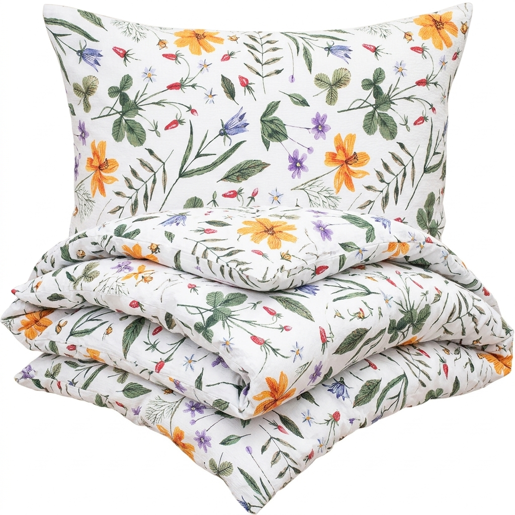 4Homet Wildflower Bliss krepp ágyneműhuza