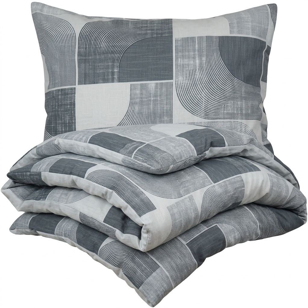 B.E.S. Petrovice Nordic Grey flanel ágyneműhuzat