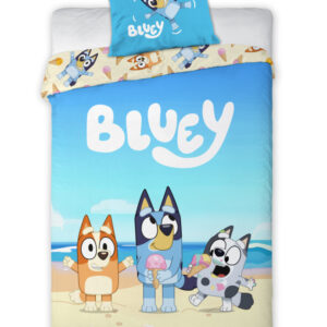 Bluey Beach Day ágyneműhuzat 140×200cm