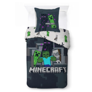 Minecraft Last Block Standing ágyneműhuzat 140×200cm