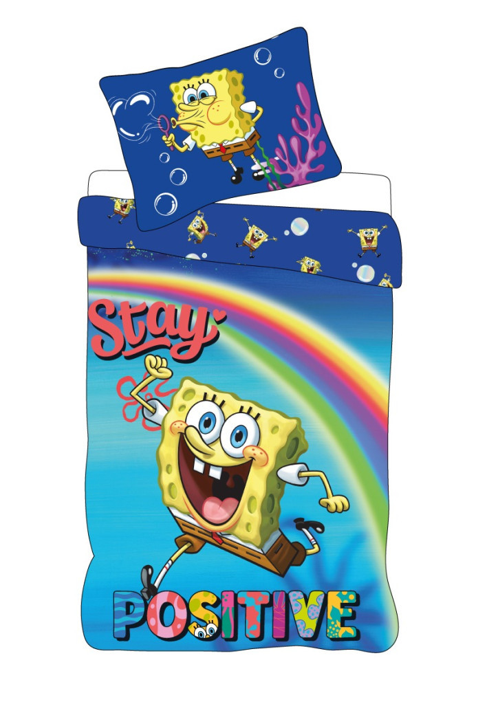SpongyaBob Stay Positive gyerek