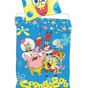 SpongyaBob Sea Squad ágyneműhuzat 140×200cm