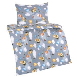 Bellatex Beáta Teddy maci repülőn gyerek ágyneműhuzat