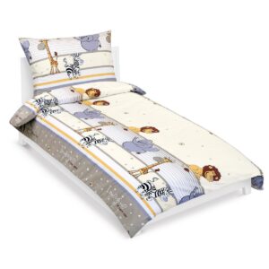 Bellatex Junior Safari bézs gyermek pamut ágynemő