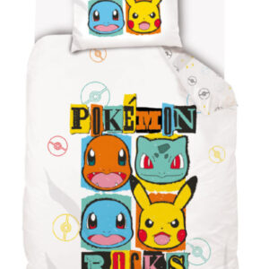 Pokémon Rocks ágyneműhuzat 140×200cm