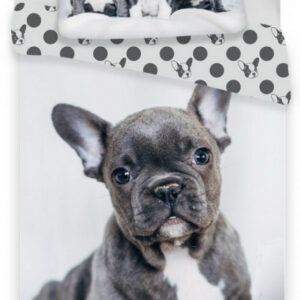 Kutyás French Bulldogs Black ágyneműhuzat 140×200cm