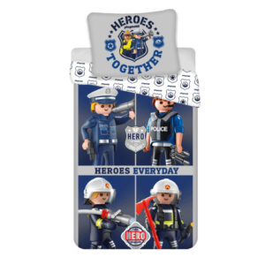 Playmobil Heroes ágyneműhuzat 140x200 cm